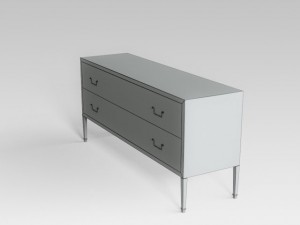 console table 003 3D Model