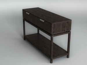 console table 014 Modello 3D