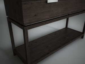 console table 014 Modello 3D
