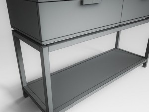console table 014 Modello 3D