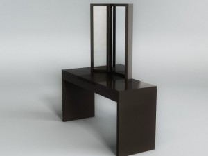 vanity table 3D मॉडल
