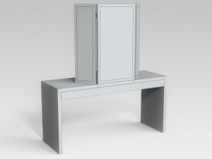 vanity table 3D मॉडल