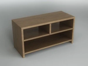 wooden console 3D Model