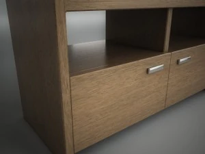 wooden console 3D Model