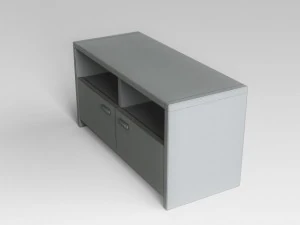 wooden console 3D Model