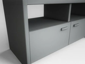 wooden console 3D Model