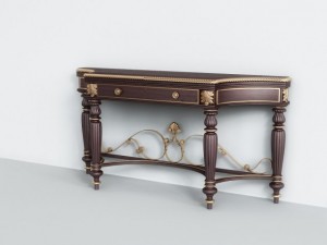 console table 3Dモデル