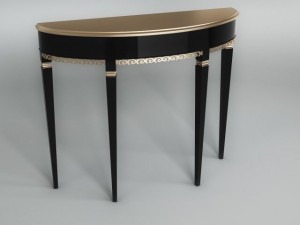 console table 3Dモデル