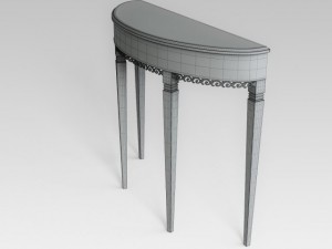 console table Model 3D