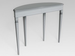 console table Model 3D