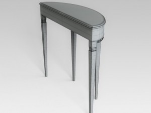 console table Model 3D