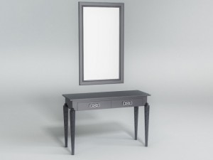 console table Modello 3D