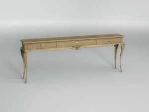 控制台桌 3D 模型