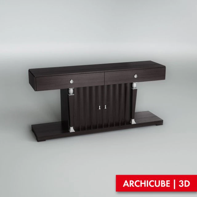 st&oacute;ł konsolowy Model 3D .c4d .max .obj .3ds .fbx .stl .blend 