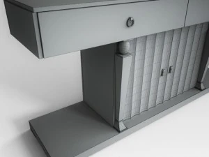 st&oacute;ł konsolowy Model 3D