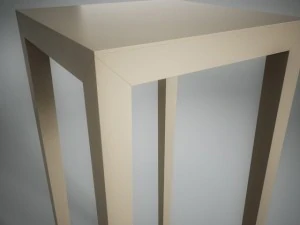 console tafel 3D Model