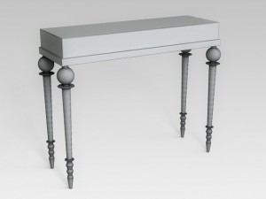 console table Modèle 3D