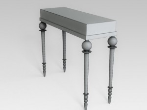 console table Modèle 3D
