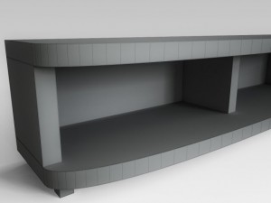 console table 3D Model