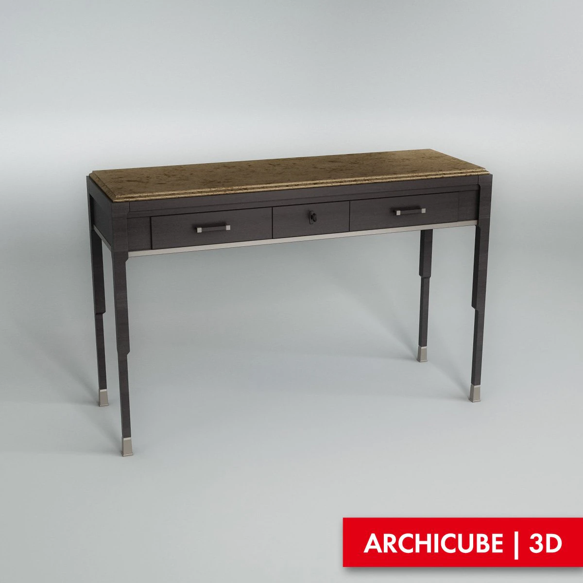 console table 3D Model .c4d .max .obj .3ds .fbx .stl .blend 