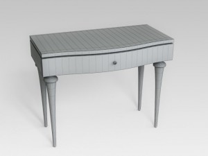console table Model 3D