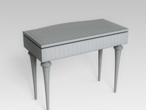 console table Model 3D