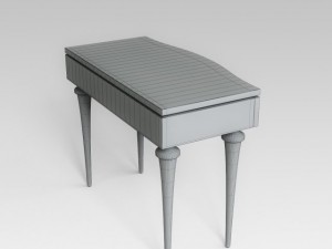 console table Model 3D