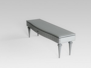 console table 3D Model