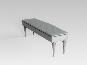 console table 3D Model
