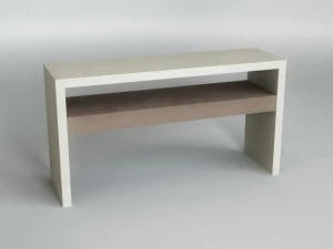 控制台桌 3D 模型