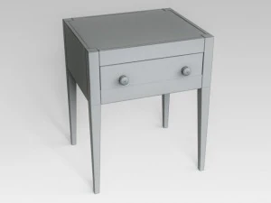 bedside table 3D Model