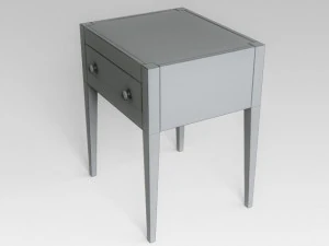 bedside table 3D Model