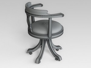 childrens chair 3D Модель