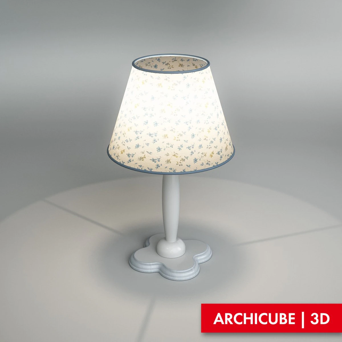 table lamp 3D Model .c4d .max .obj .3ds .fbx .stl .blend 