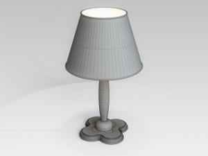 table lamp Modello 3D