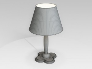 table lamp Modello 3D