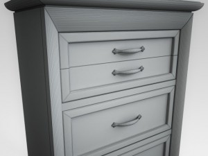 commode 3D मॉडल