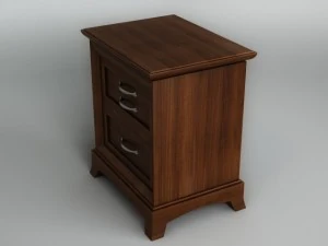 bedside table 3D Model