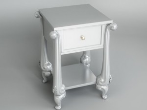 bedside table Modello 3D