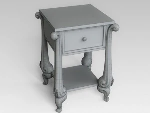 bedside table 3D Model