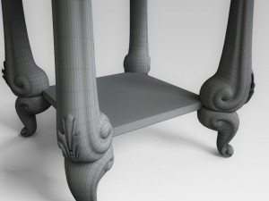 bedside table 3D Model