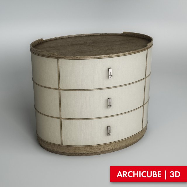 commode 3D Model .c4d .max .obj .3ds .fbx .stl .blend 