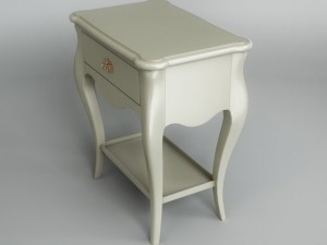 bedside table 3D 모델