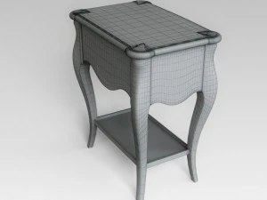bedside table 3D Model