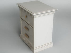 bedside table 3D 模型