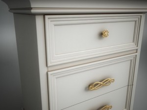 bedside table 3D 模型
