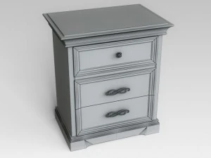bedside table 3D Model