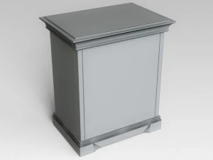 bedside table 3D Model