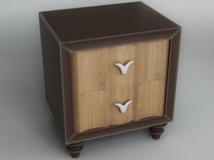 bedside table 3D Model