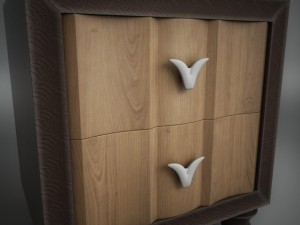 bedside table 3Dモデル